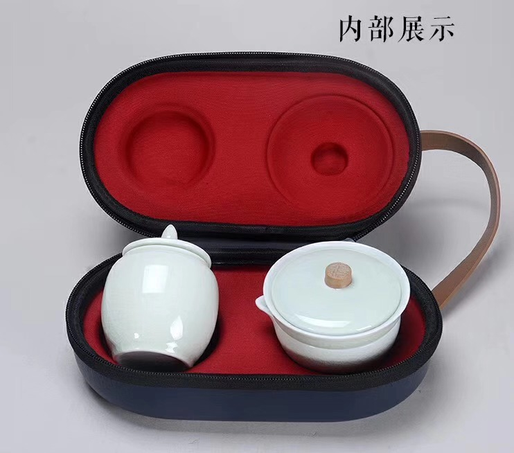 EVA泡棉內(nèi)襯-旅行茶具禮盒應用